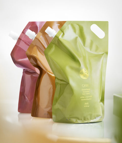 refill pouches haircare hand soap