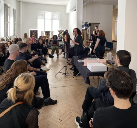 masterclass hosted by Anna Cofone; The Art of Session Hairstyling