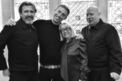 Mark Hayes, John Vial, Annie Humphreys and Billi Currie