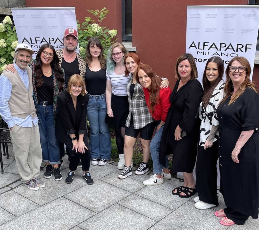 The ALFAPARF Milano Professional AOD Team 